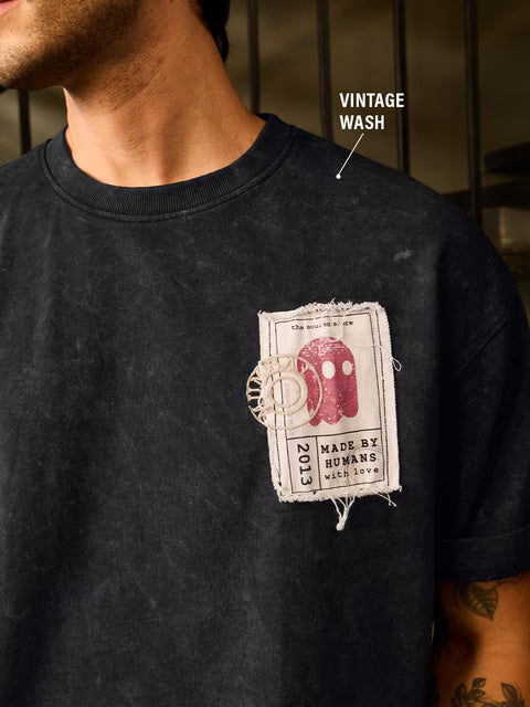 TSS Originals Spray Paint Oversized T-Shirts