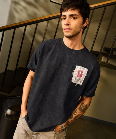 TSS Originals Spray Paint Oversized T-Shirts