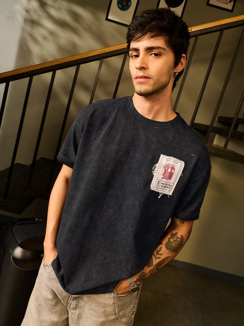 TSS Originals Spray Paint Oversized T-Shirts