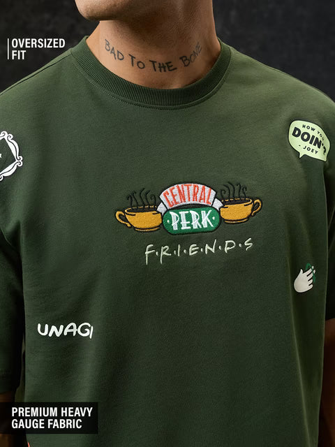 FRIENDS Central Perk Oversized T-Shirts