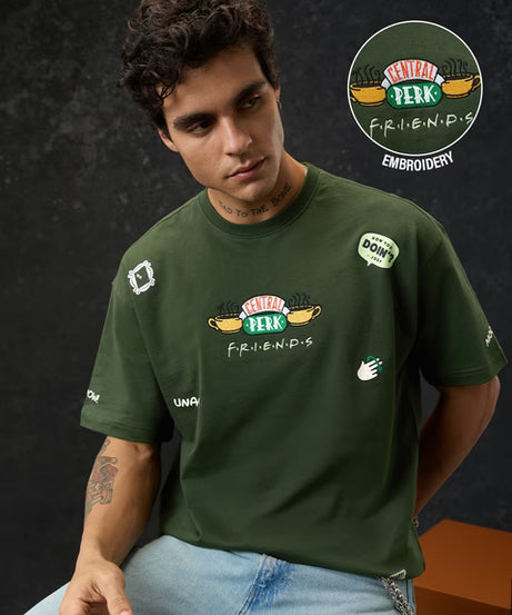 FRIENDS Central Perk Oversized T-Shirts