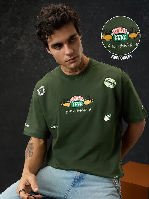 FRIENDS Central Perk Oversized T-Shirts