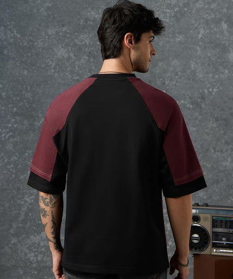 Iron Man Glow Logo Super Oversized T-Shirts