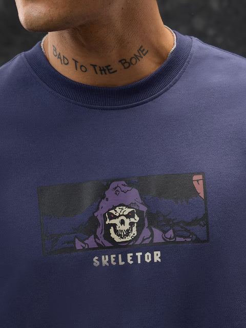 He-Man Skeletor Oversized T-Shirts