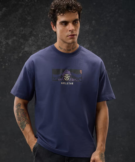 He-Man Skeletor Oversized T-Shirts