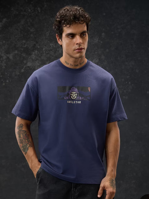 He-Man Skeletor Oversized T-Shirts