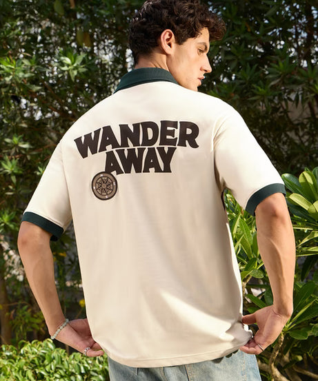 Peanuts Wander Away Oversized Polos