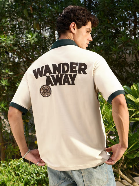 Peanuts Wander Away Oversized Polos
