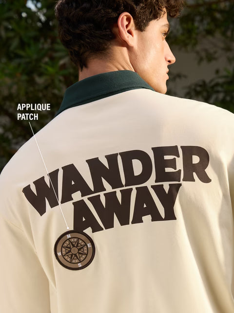 Peanuts Wander Away Oversized Polos