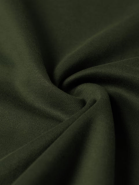 Premium Essentials Olive Oversized T-Shirts