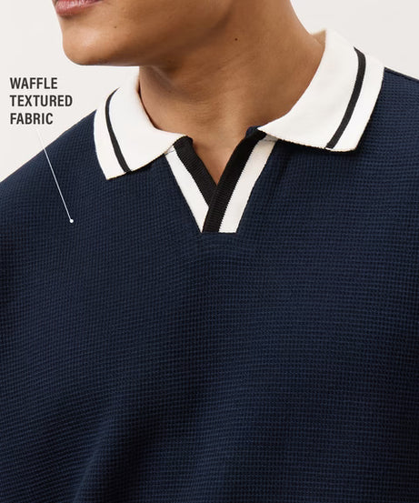 Oversized Polo Orion Blue Oversized Polos