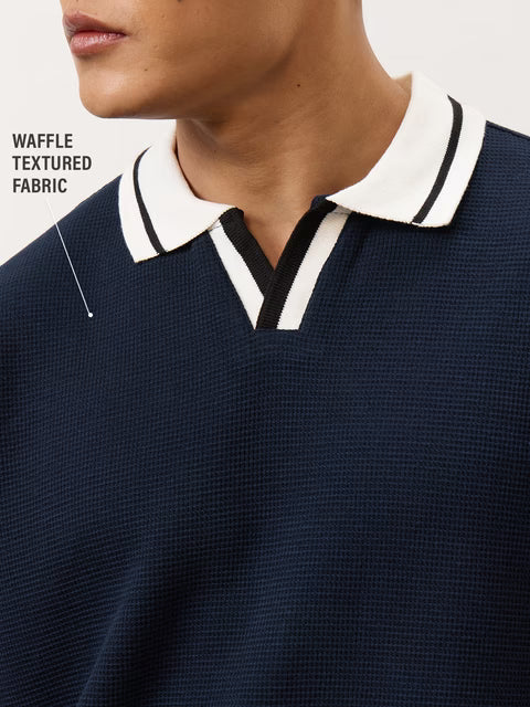 Oversized Polo Orion Blue Oversized Polos