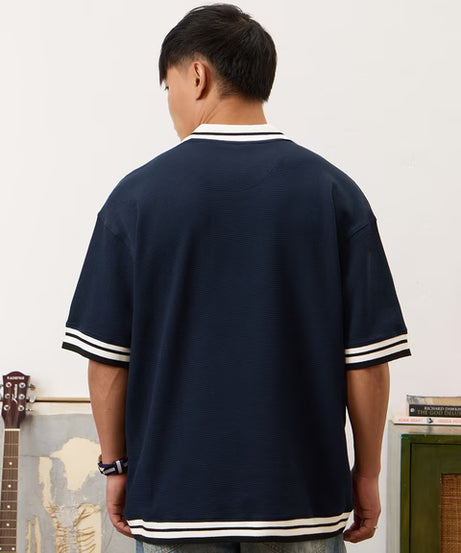 Oversized Polo Orion Blue Oversized Polos