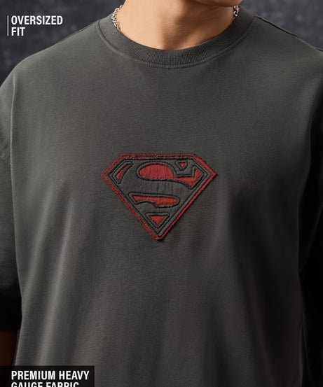Superman: Classic Logo Oversized T-Shirts
