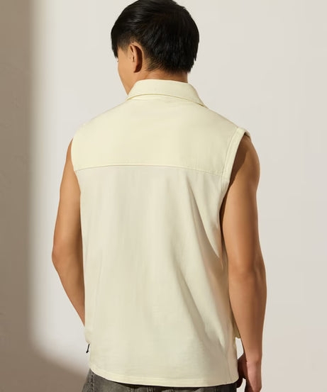 Utility Vest Latte Easy Fit Vests