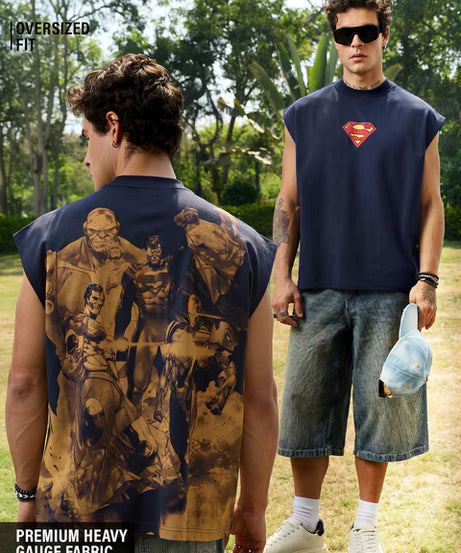 Superman Cyborg Easy Fit Vests