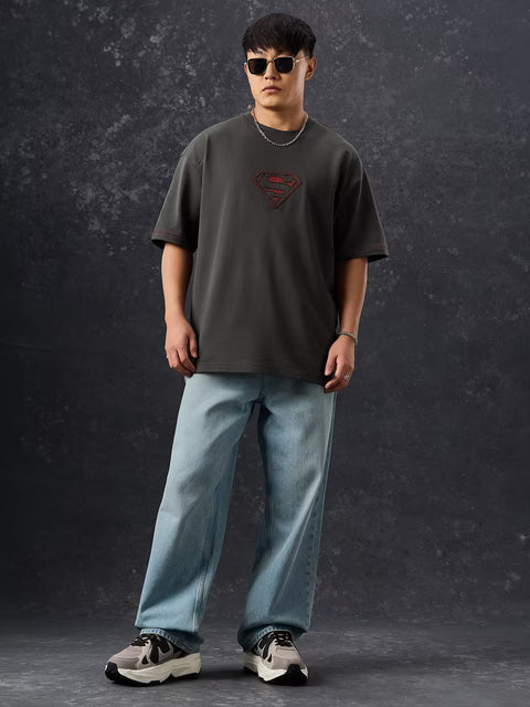 Superman: Classic Logo Oversized T-Shirts