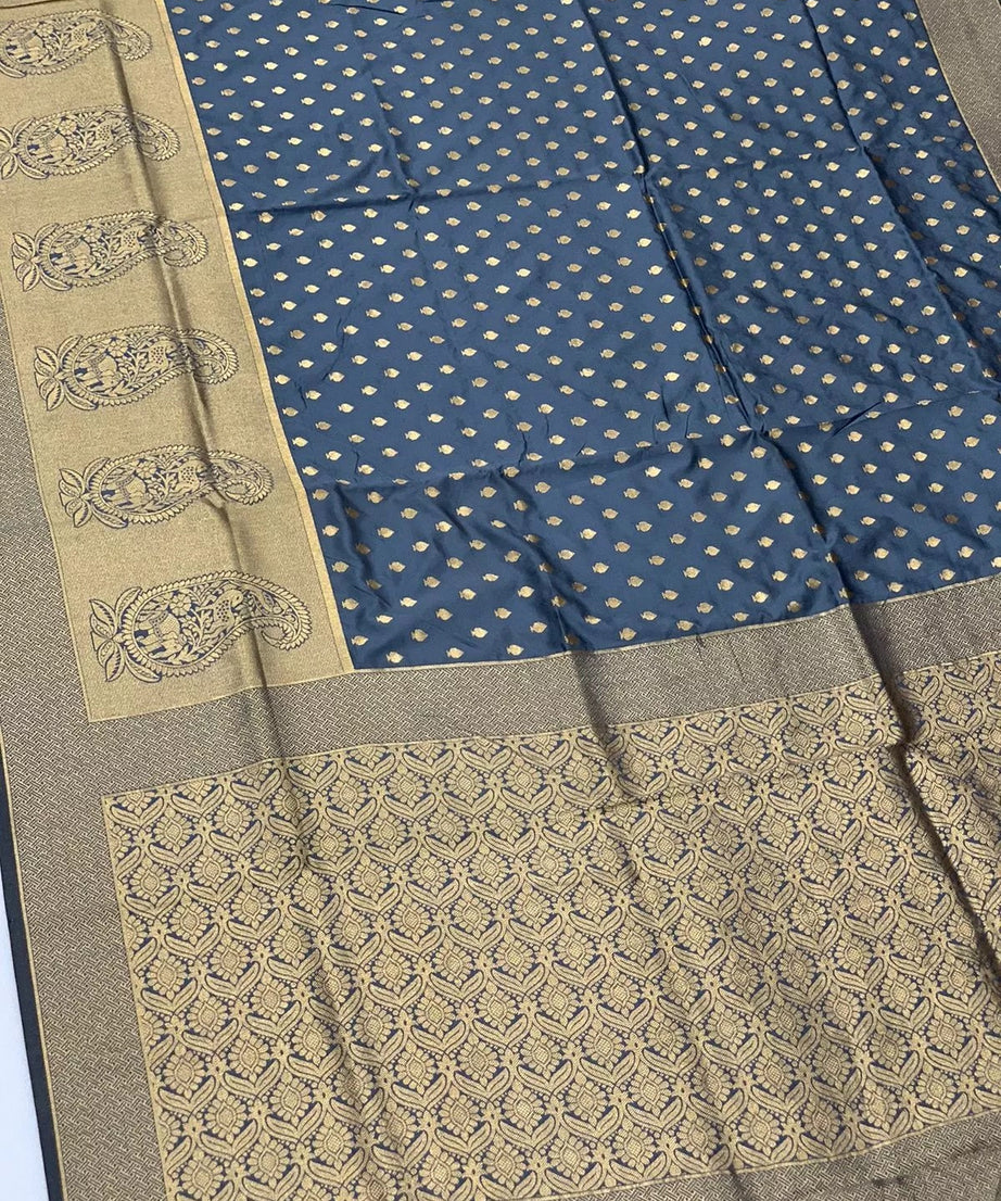Wedding Soft Lichi Saree, Beautiful Fancy Sari Blouse