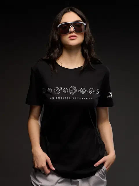 ISRO An Endless Adventure Women T-Shirts