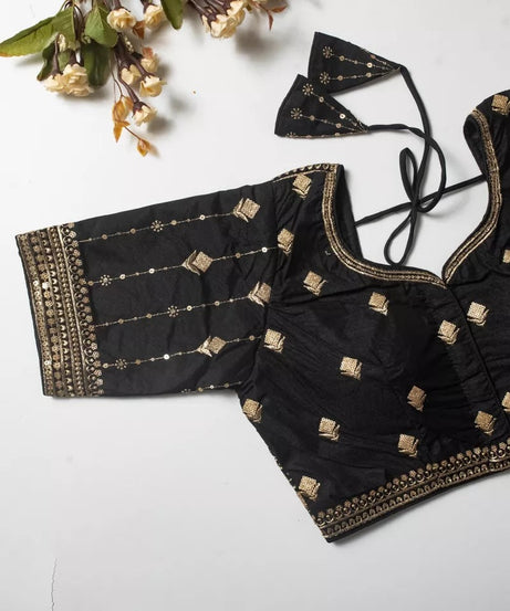 Vibrant Silk Blouse For Women's