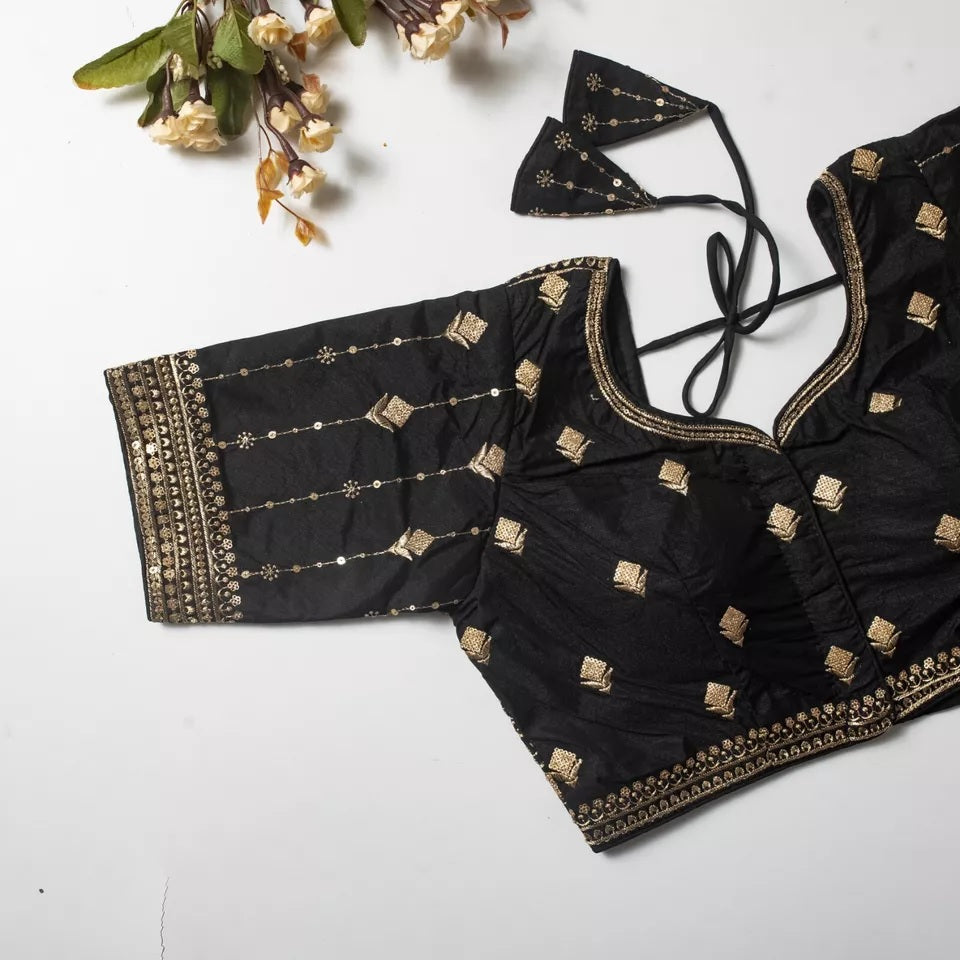 Vibrant Silk Blouse For Women's