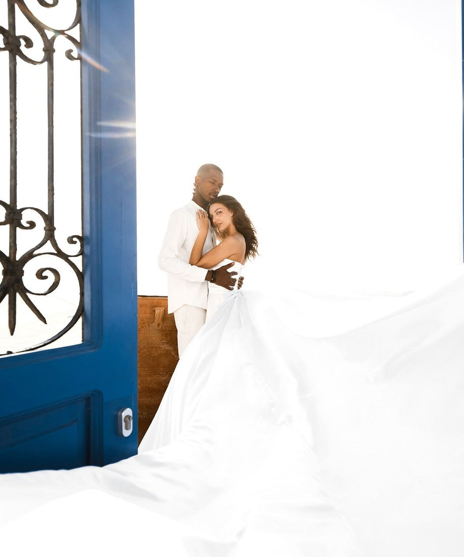 Santorini Flying Photoshoot Dress | Long Flying Dress