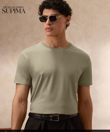 Supima Dune Biege Supima T-Shirts