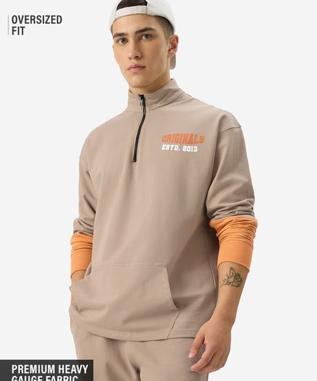 Coral Sands Oversized Full Sleeve T-Shirts