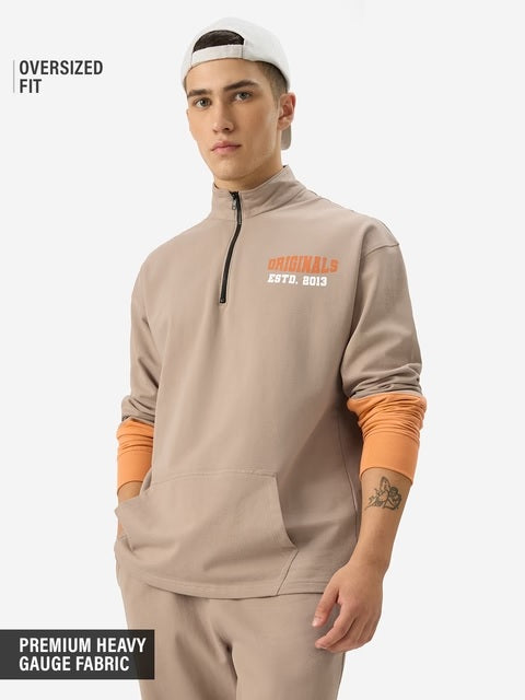 Coral Sands Oversized Full Sleeve T-Shirts