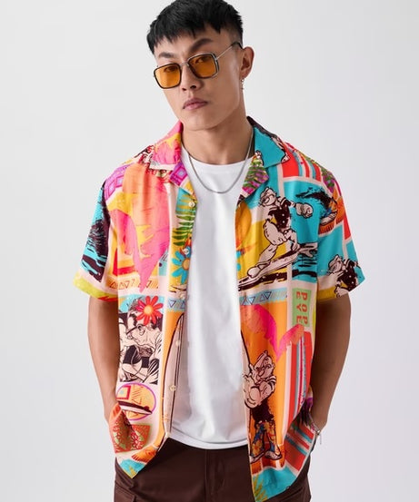 Popeye Surfing Holiday Shirts