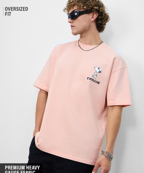 Peanuts Chillin Oversized T-Shirts