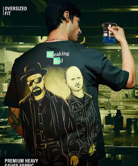Breaking Bad Jesse and Walter Oversized T-Shirts