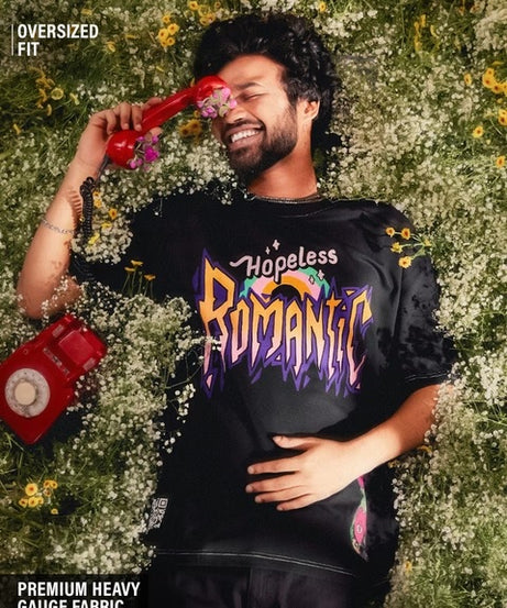 Bloom Hopeless Romantic Oversized T-Shirts