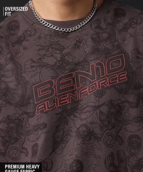 Ben 10 Aliens Oversized T-Shirts