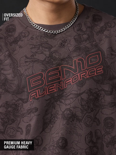 Ben 10 Aliens Oversized T-Shirts