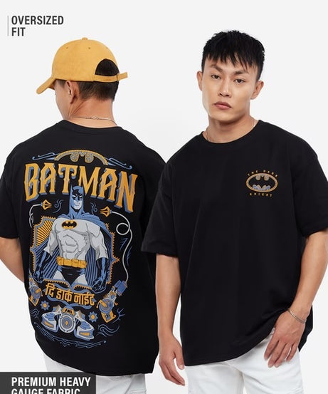 Truck Art Batman Oversized T-Shirts