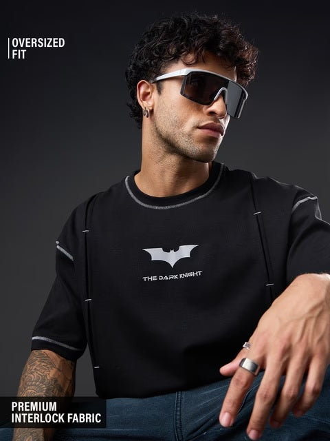 Batman Logo (Reflective) Oversized T-Shirts