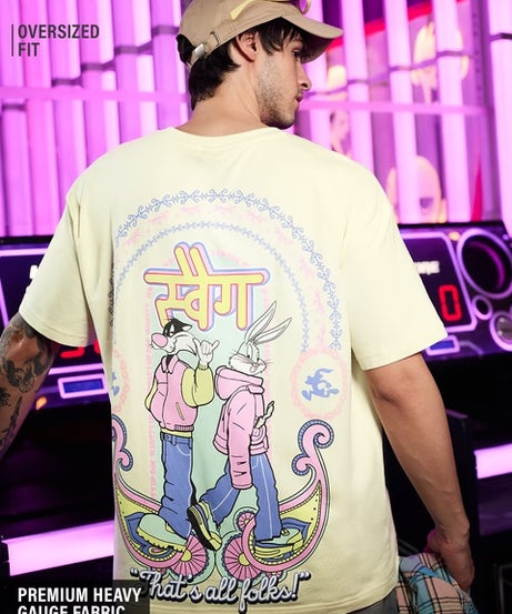 Truck Art Looney Tunes Oversized T-Shirts