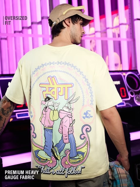 Truck Art Looney Tunes Oversized T-Shirts