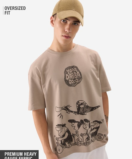 The Flintstones Yabba Dabba Doo Oversized T-Shirts