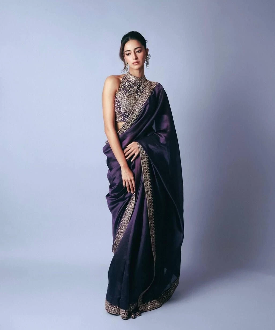 Women's Designer Soft Geemic Silk Designer Zari Dori Saree With Blouse 11-RV