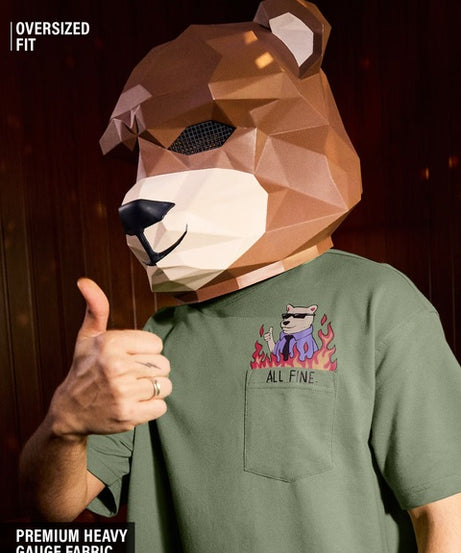 Ted The Stoner All Fine Oversized T-Shirts