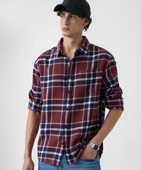 Copper Men Relaxed Shirts