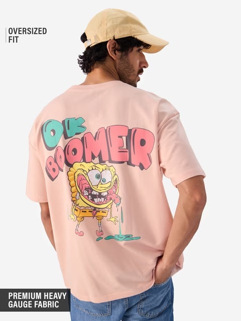 SpongeBob Boomer Oversized T-Shirts