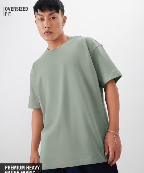 Celadon Oversized T-Shirts