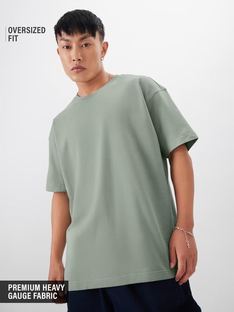 Celadon Oversized T-Shirts