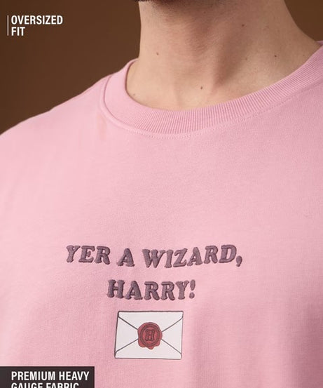 Harry Potter Yer A Wizard Oversized T-Shirts