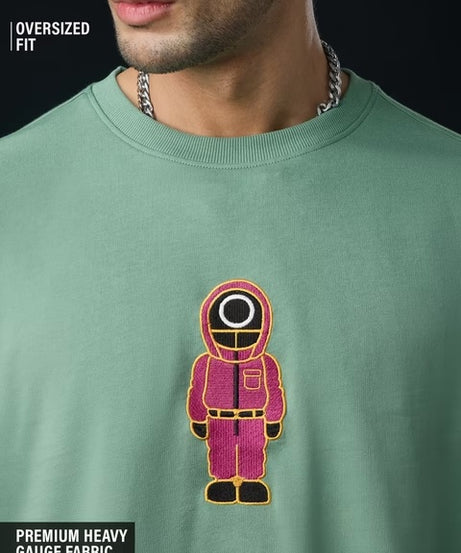 Squid Games Soldier Oversized T-Shirts