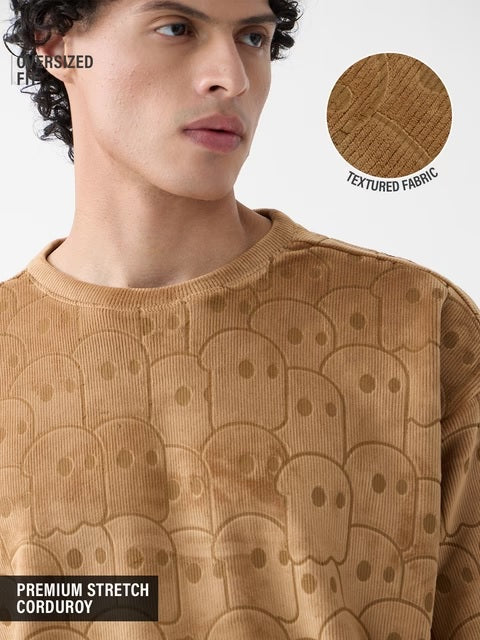 Mr. Souls Pattern Oversized T-Shirts