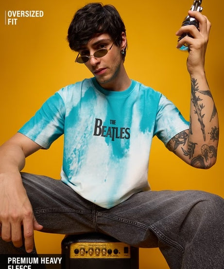 The Beatles Logo Oversized T-Shirts